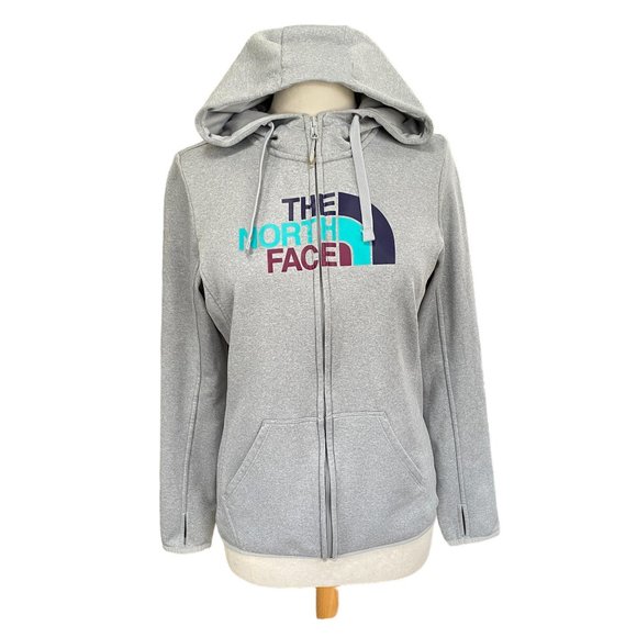 The North Face Fave Half Dome Full Zip  Sweatshirt Gorpcore Outdoor Activewear-M - Picture 3 of 16